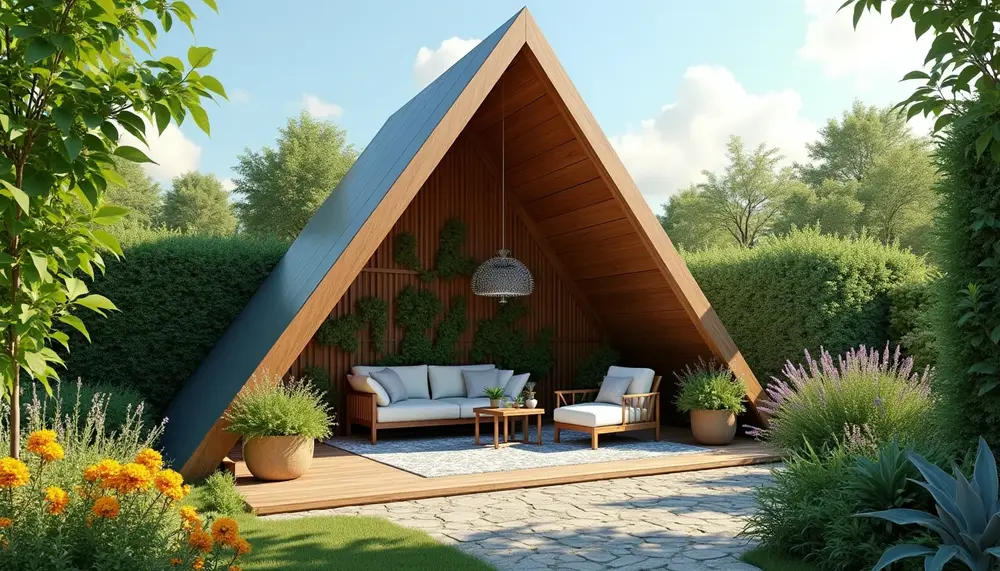 Die kreative Lösung: Terrassenüberdachung Dreieck für einzigartige Gärten