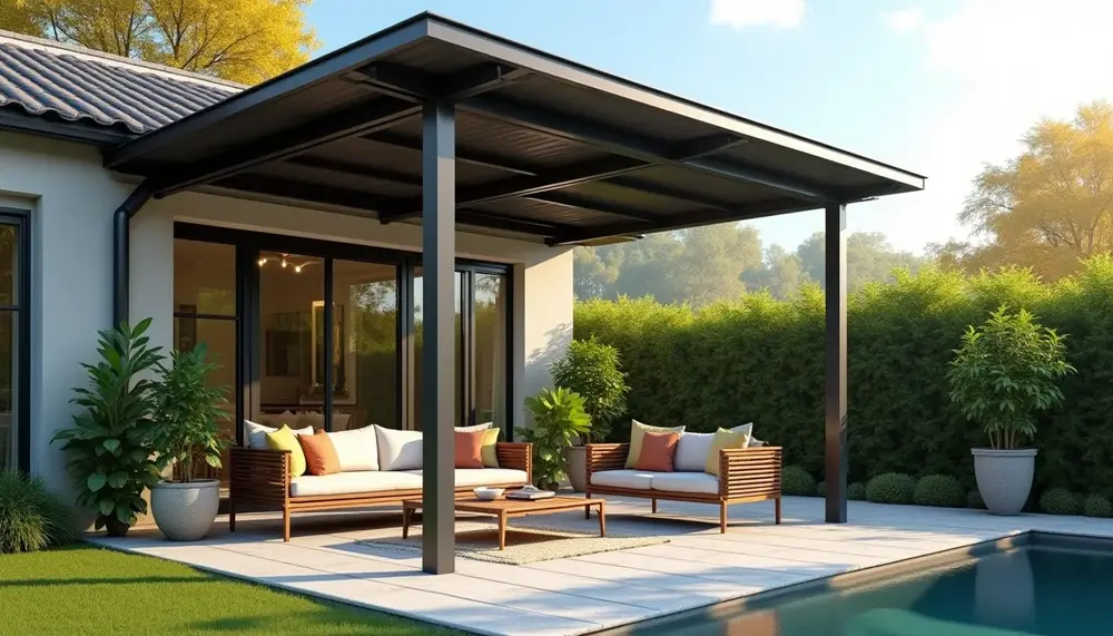 Die Vorteile einer Terrassenüberdachung mit Trapezblech: Mehr Komfort für Ihr Zuhause