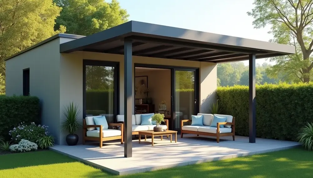 Die Vorteile einer terrassenüberdachung quarzgrau für jede Jahreszeit