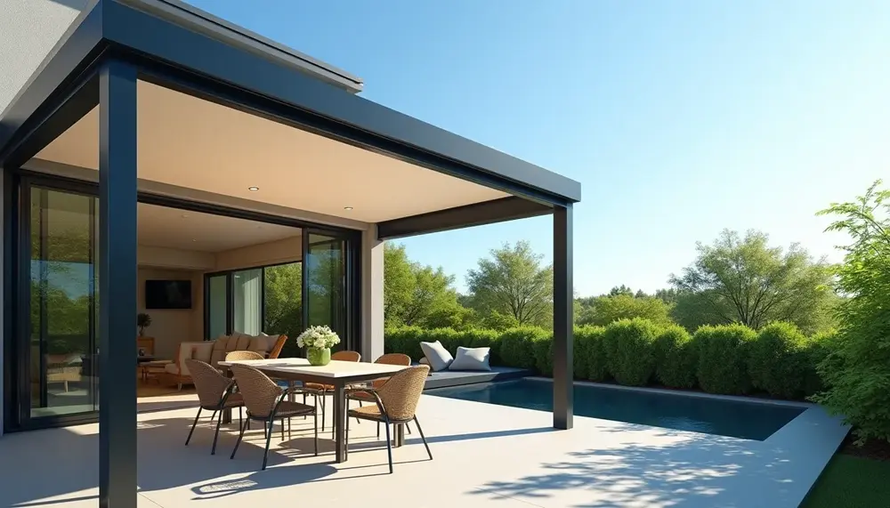 Die Vorzüge einer undurchsichtigen Terrassenüberdachung