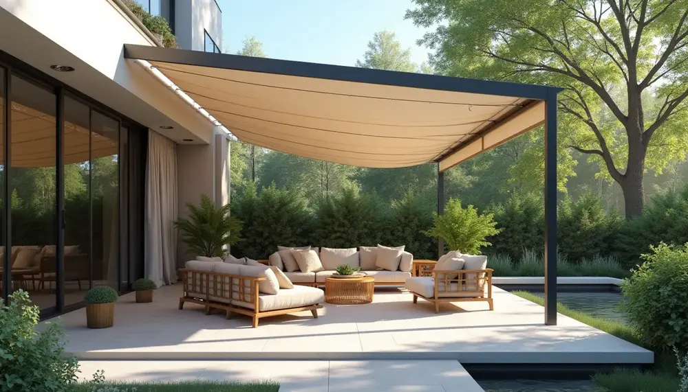 So integrieren Sie Schiebeelemente in Ihre Terrassenüberdachung