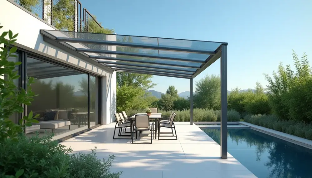 Vorteile einer Terrassenüberdachung Plexiglas: Schutz und Stil vereint