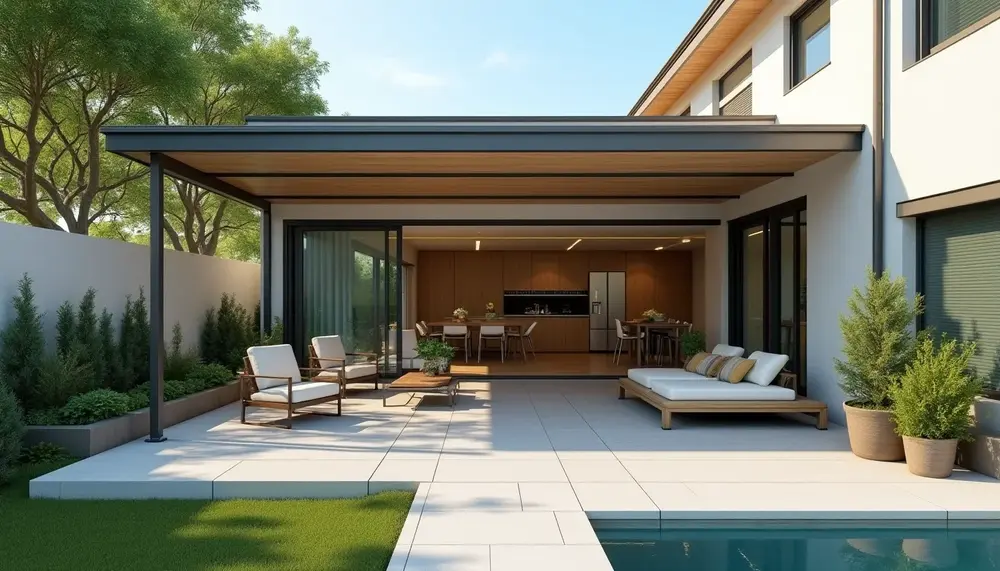 Warum das Wandanschlussprofil entscheidend für Ihre Terrassenüberdachung ist